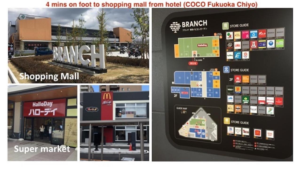 Coco Fukuoka Chiyo Apartment Ngoại thất bức ảnh